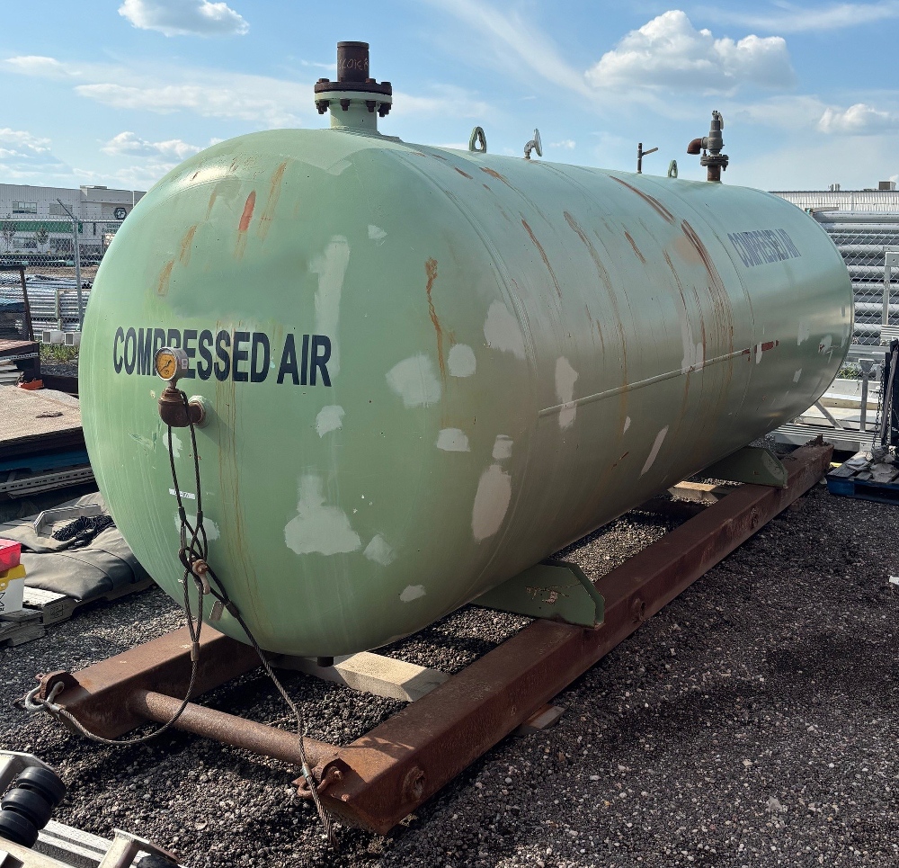3,800 Gallon Air Receiver Tank