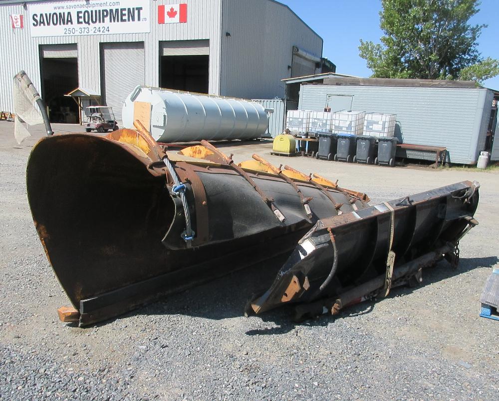 Monroe Front Snow Plow with Tenco Side Plow