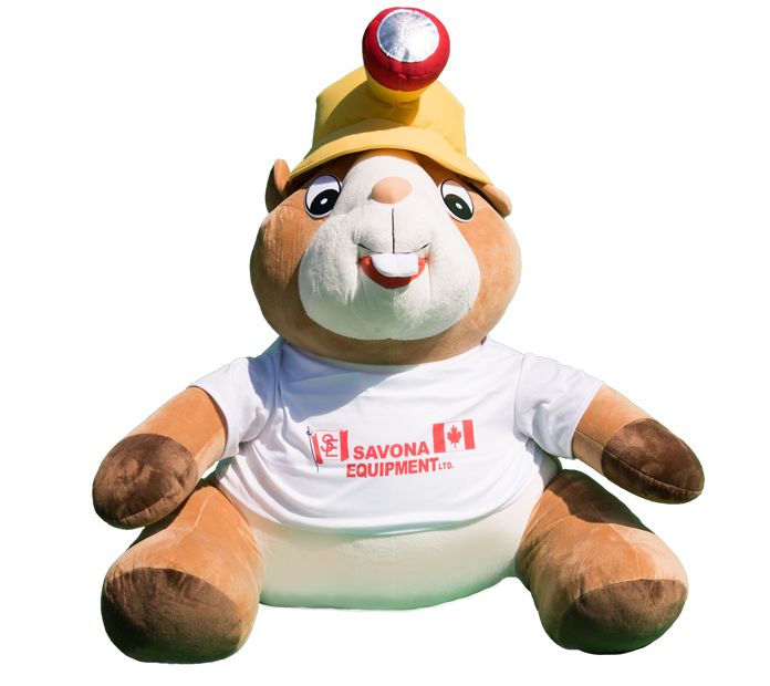 Peluche gigante de Marty el Minero, 32 pulgadas