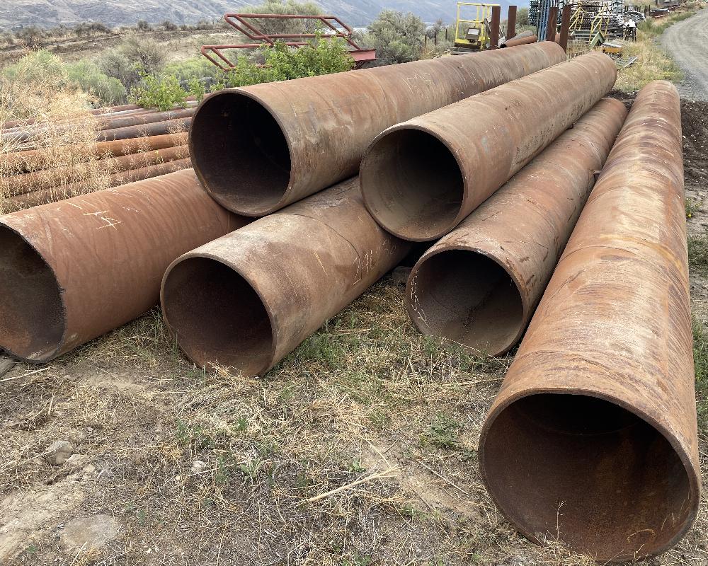 Tubería de Acero de 24 pulg. Diá Exterior
