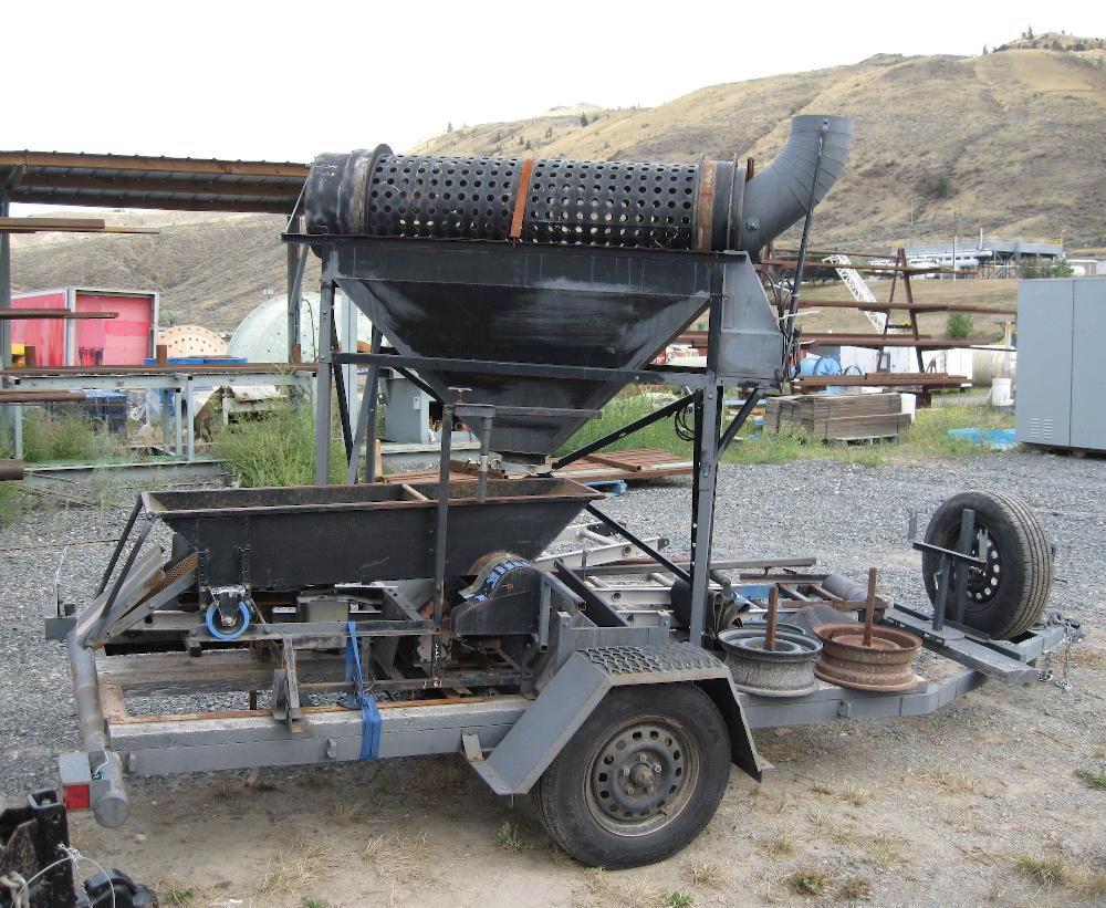 Trommel Portátil de 15 pulg Dia x 57.5 pulg de Largo