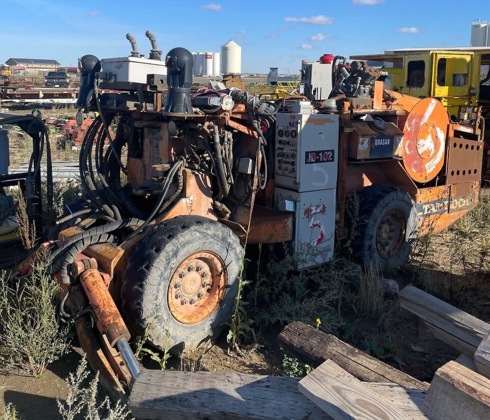 Tamrock Quasar Single Boom Jumbo Drill