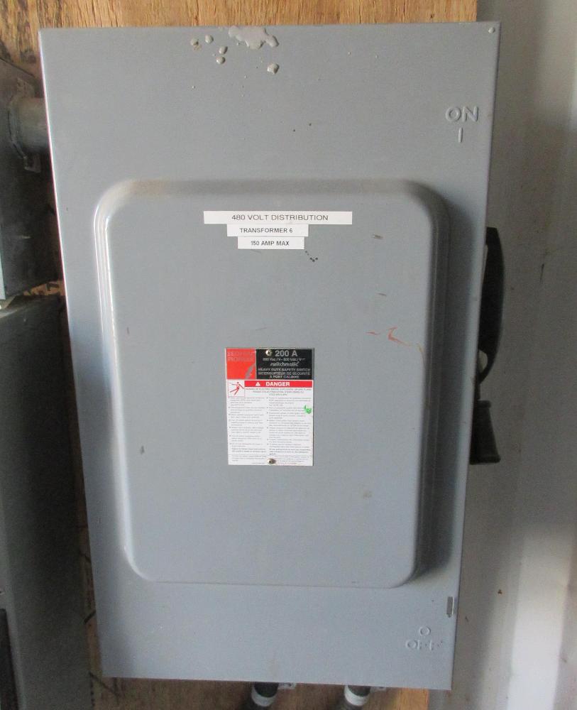 Federal Pioneer 200 Amp Fusible Disconnect