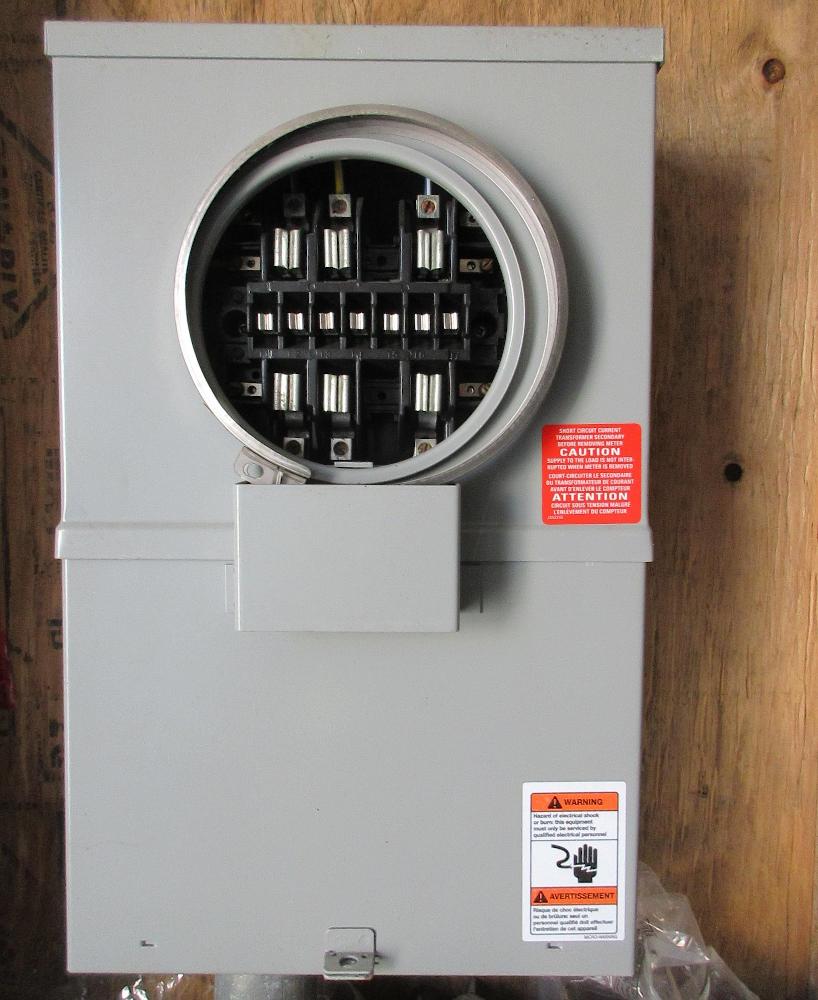 Microlectric 20 Amp Meter Base