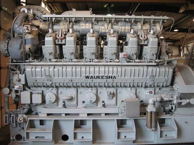 2100kW Waukesha 12V-AT27GL Natural Gas Generator