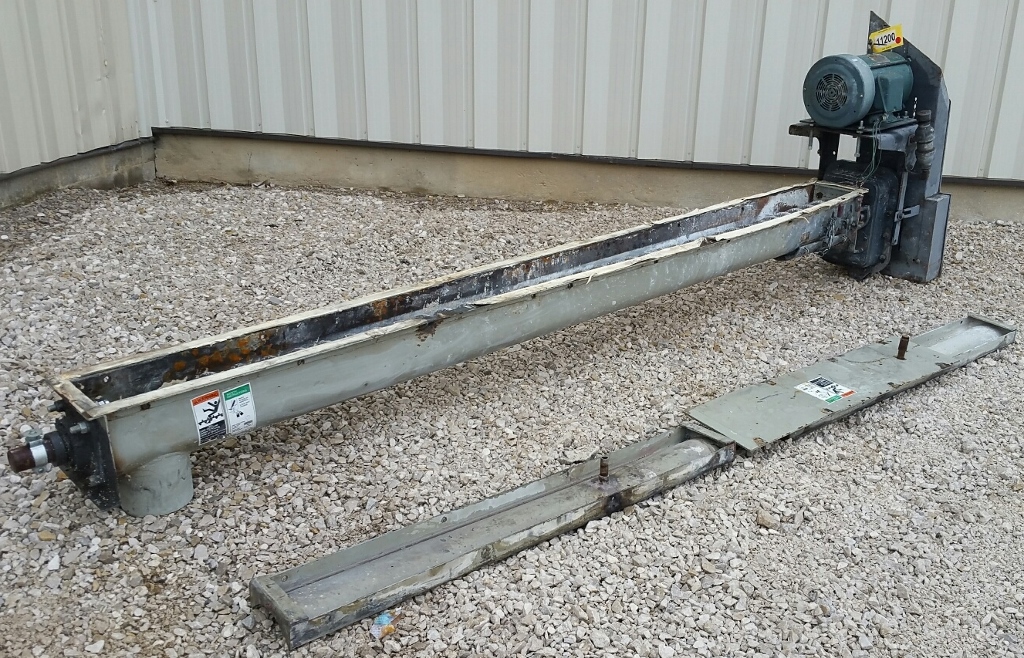 Linkbelt 6 in x 10 ft Abrasion Resistant Screw Conveyor