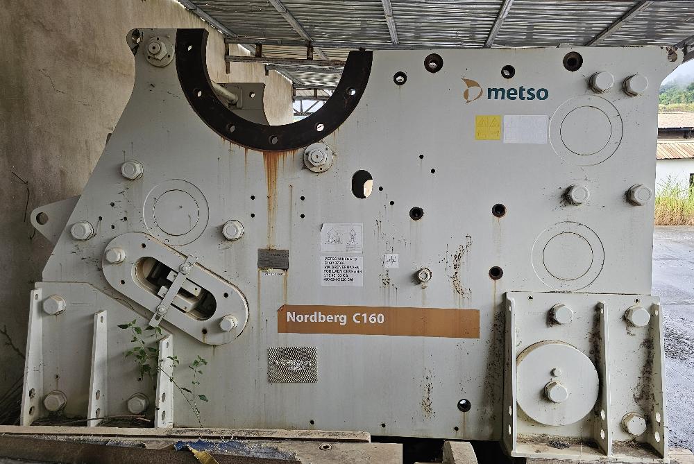 New Surplus Metso Nordberg C160 Jaw Crusher