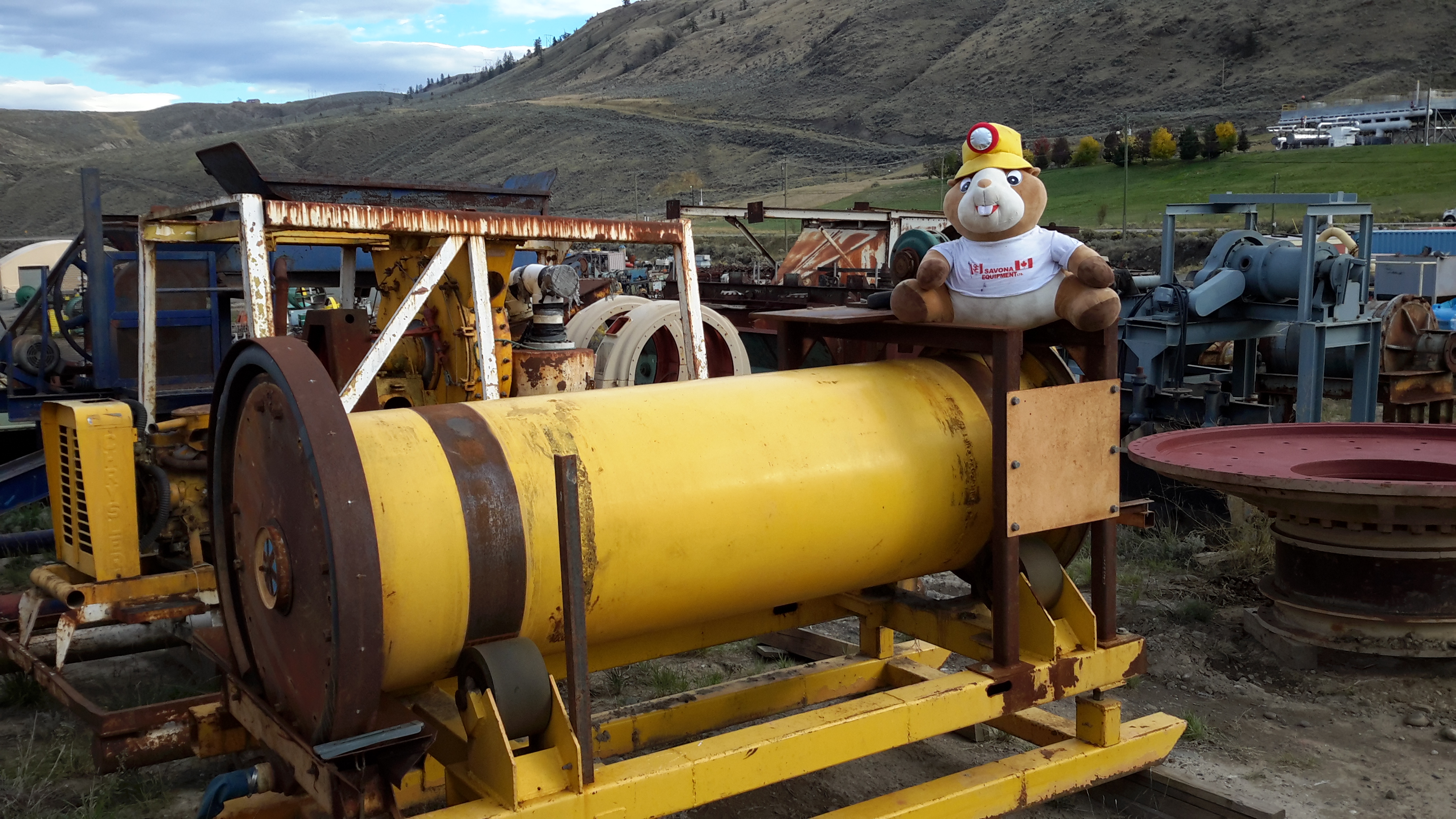 Custom 34 in x 10 ft  Grinding Mill