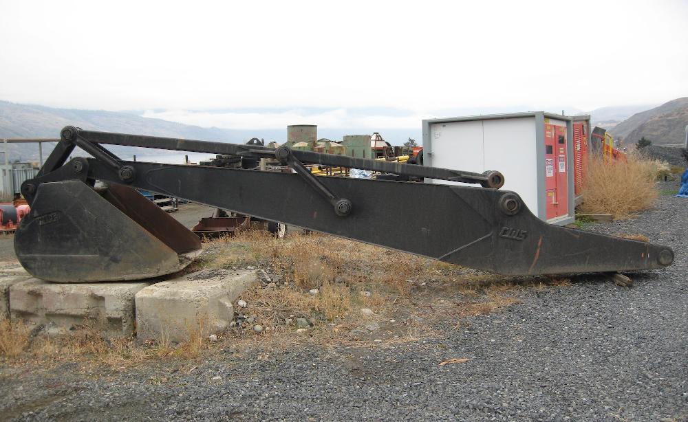 Excavator Stick and 66in Wide Bucket