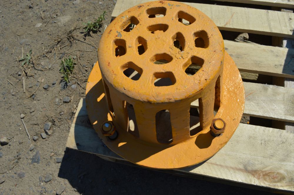 15 in Cast Iron Intake Strainer