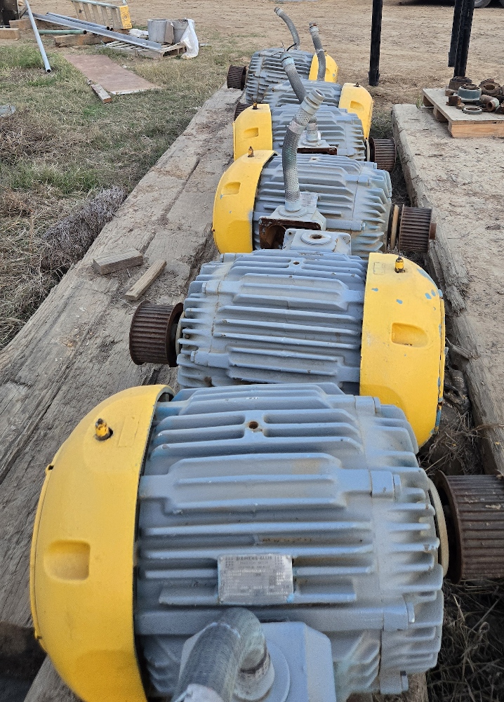 Motores de Inducción Siemens de 40 HP