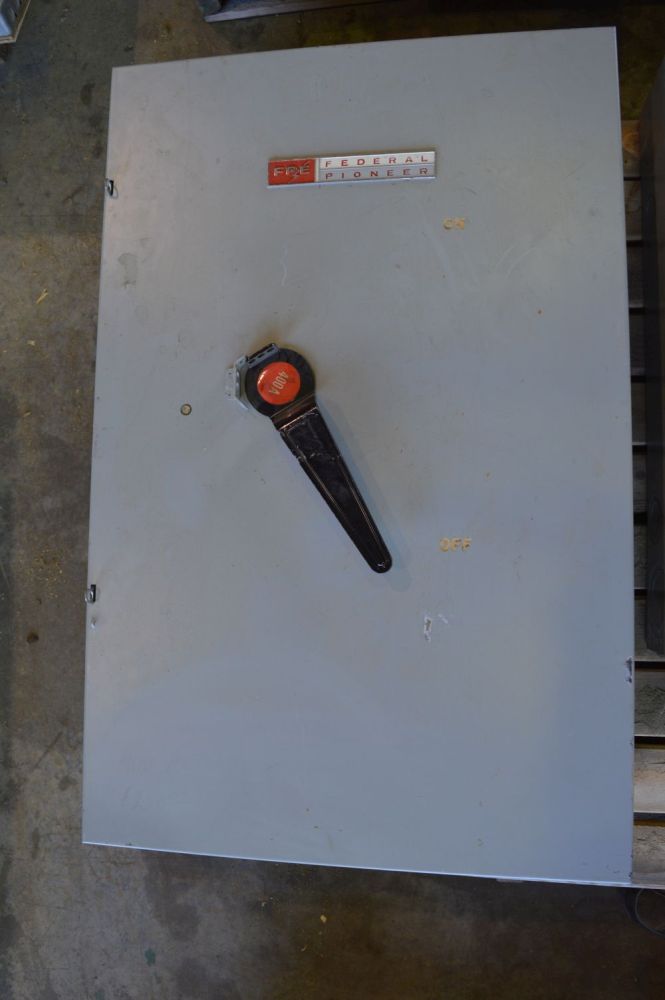 Desconector Federal Pioneer de 400 amp