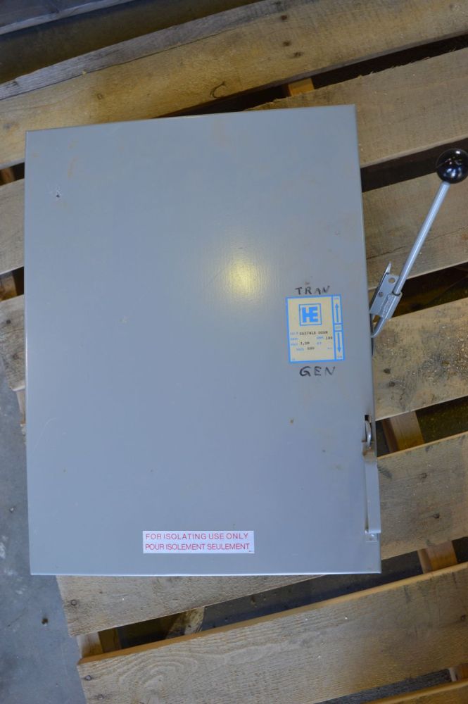 HE 100 Amp Transfer Switch