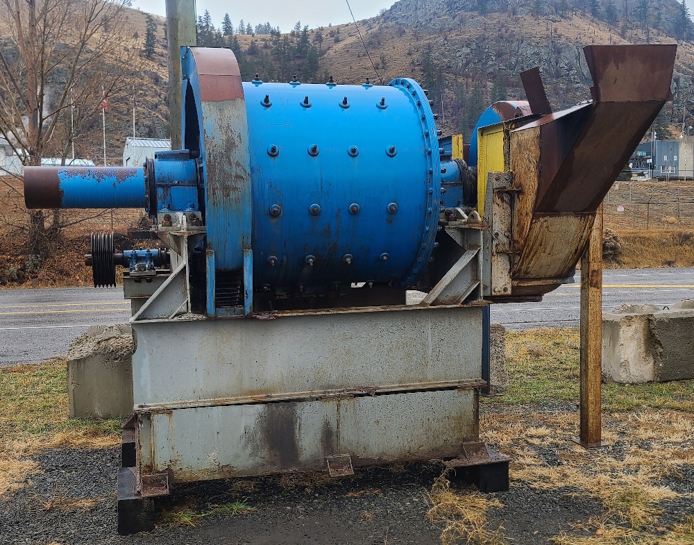 54in Dia. x 52in Long Ball Mill