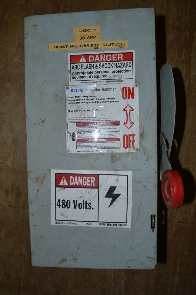 Déconnexion Cutler Hammer 30 A