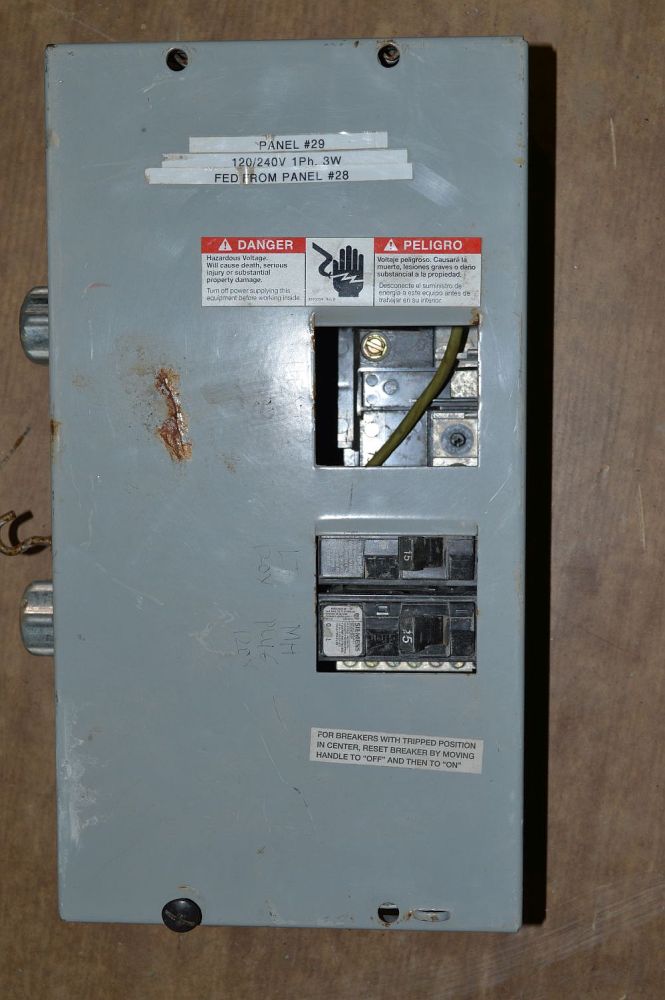 Siemens 125 Amp Breaker Panel