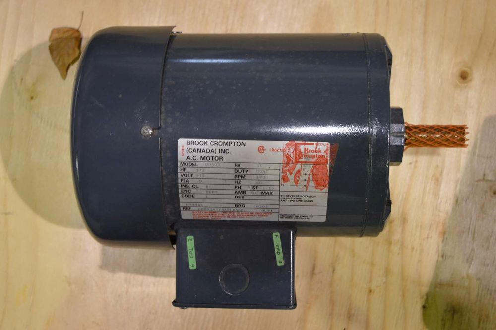 Brook Crompton 1 HP Motor