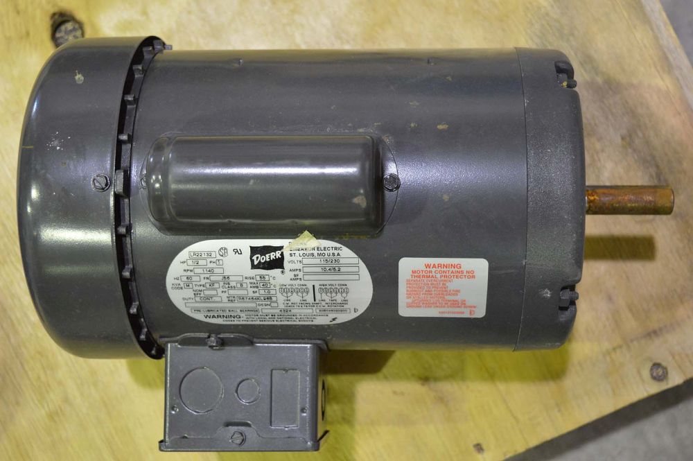 Moteur Doerr 1/2 CV