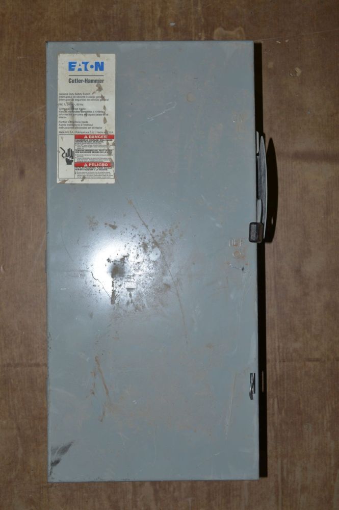 Desconector Cutler Hammer de 100 amp