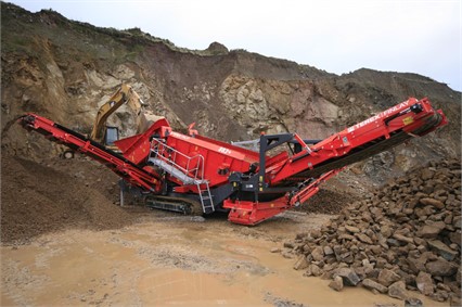 Terex Finlay 883 Track Jaw Screen Plant