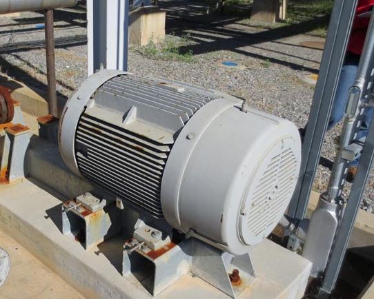 Siemens 125 HP Motor