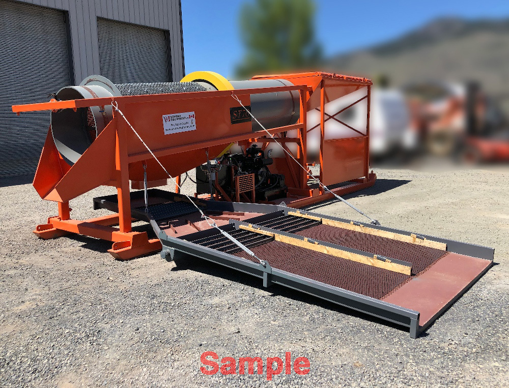 Savona Equipment ST200 6ft Scrubber Trommel