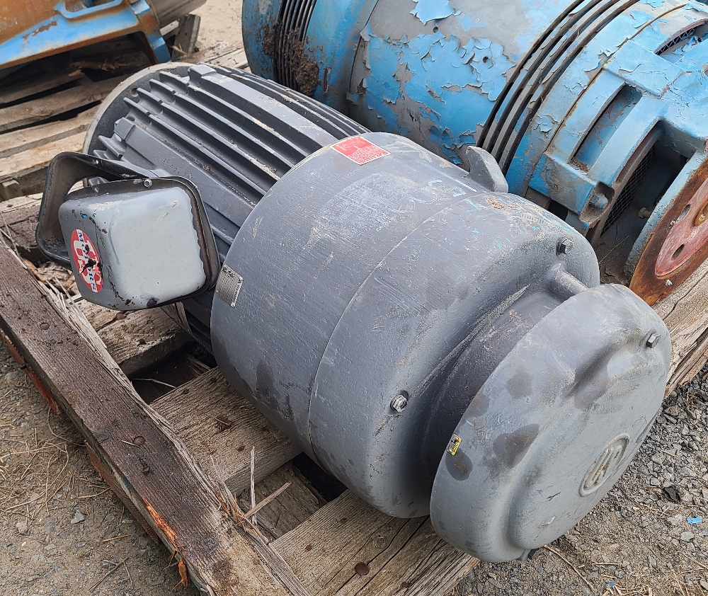 US Motors 100HP Vertical Electric Motor