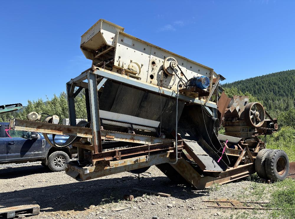 Telsmith 1021 Jaw Crusher and Screen Plant