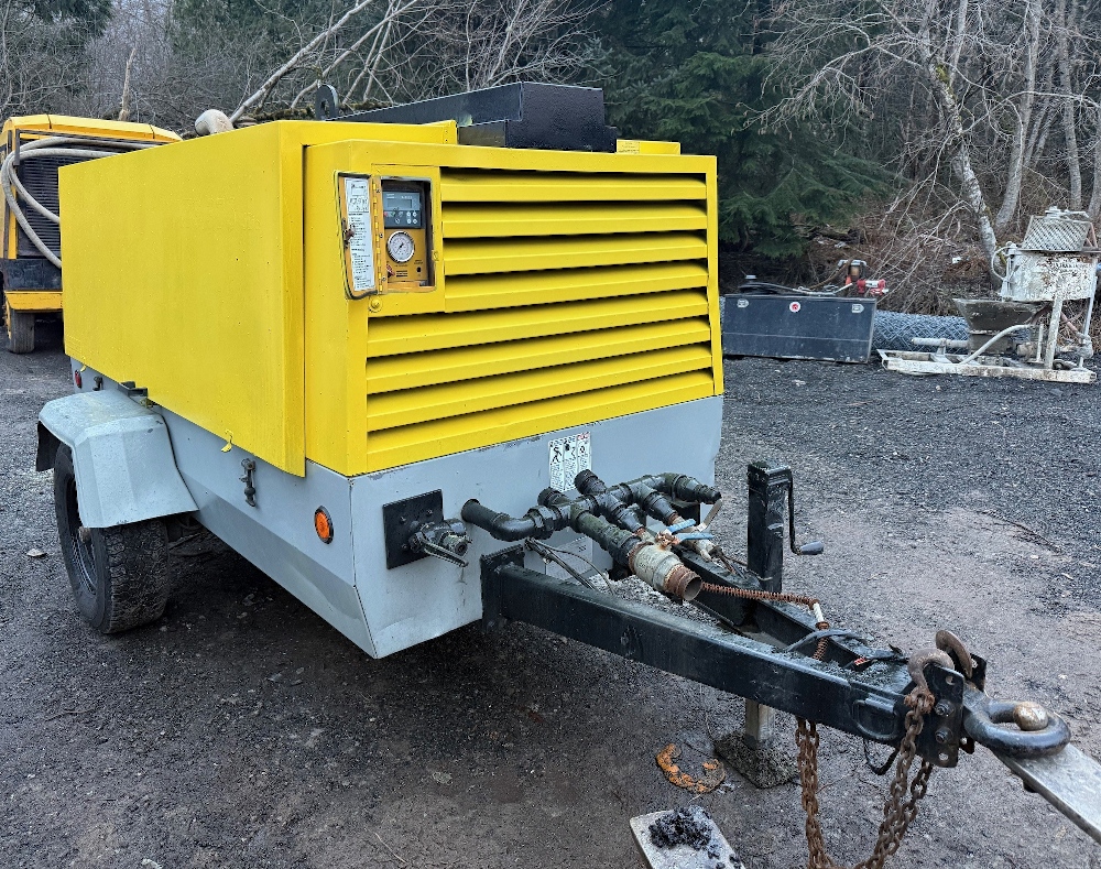 Atlas Copco XATS 375 Portable Air Compressor