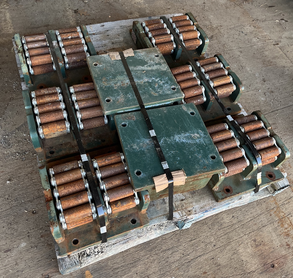 60-Ton Hilman Wide-Body Mountable Rollers