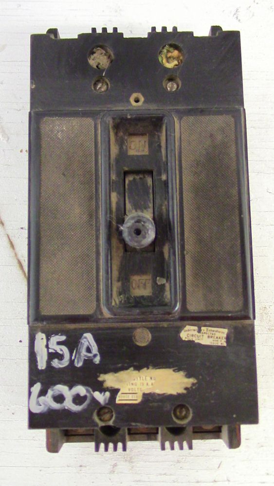 Westinghouse 3 Pole 15 Amp Breaker