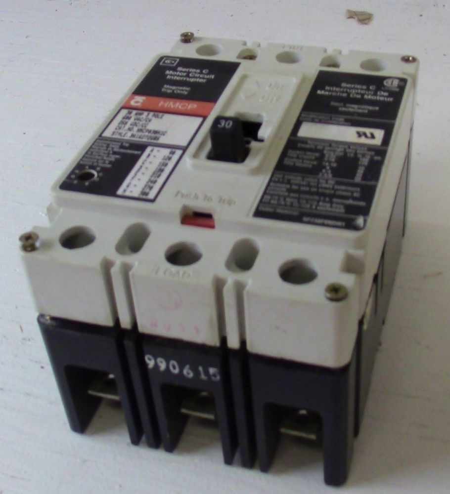 Interruptor Westinghouse de 3 polors 30 amp Series C