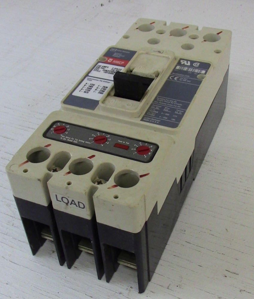 Cutler Hammer 3 Pole 250 Amp HMCP Breaker