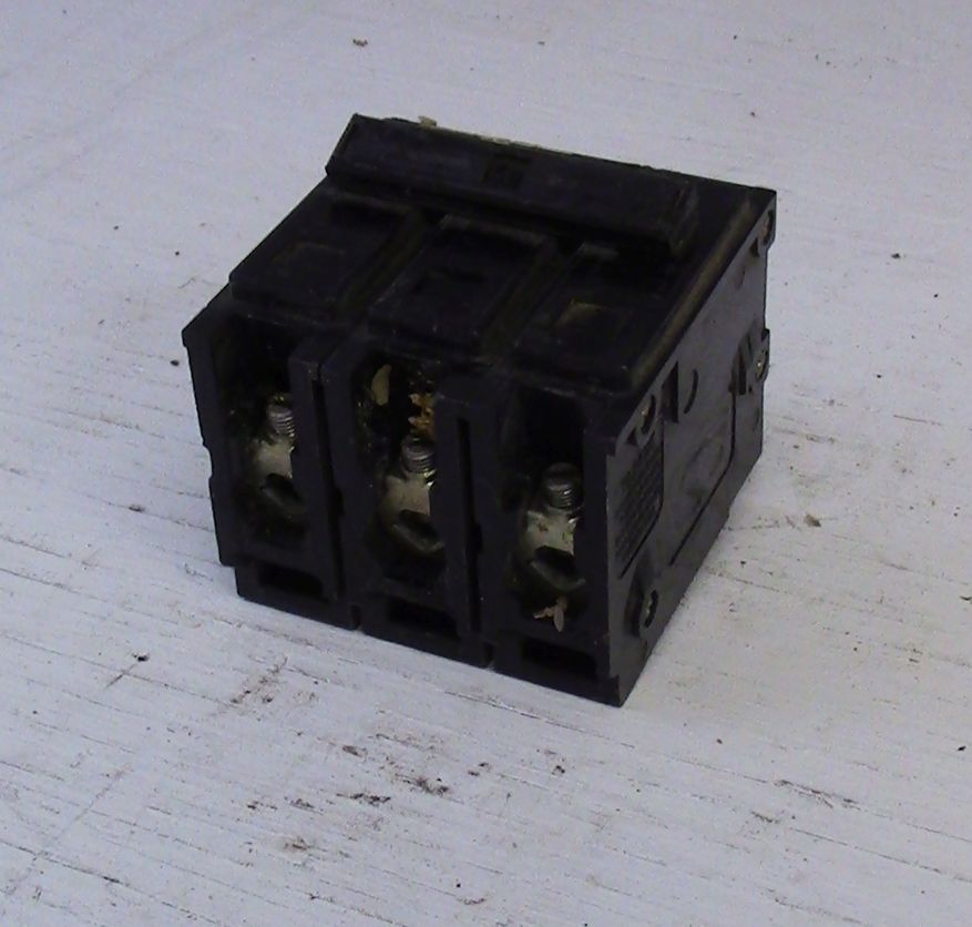 Westinghouse 3 Pole 50 Amp Bolt-on Breaker