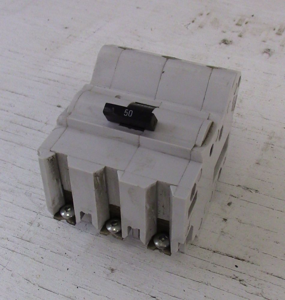 Federal Pioneer 3 Pole 50 Amp Bolt-on Breaker