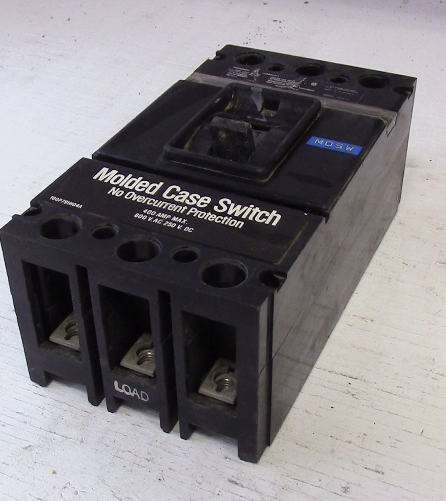 Interruptor Westinghouse de 3 Polos 400 Amp