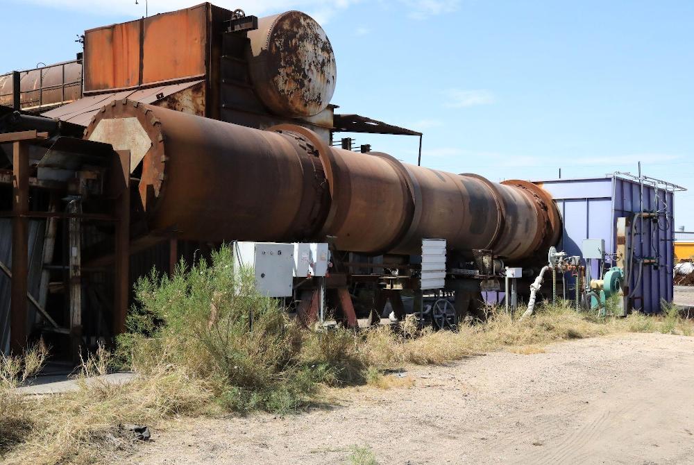 6ft Dia. x 45ft Long Rotary Kiln Incinerator Package