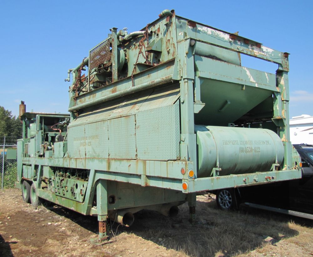 Usine de concentration d'or placer