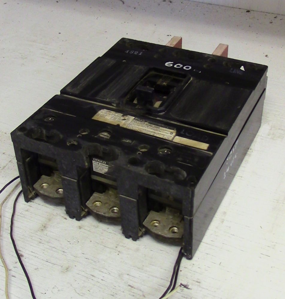 ITE 3 Pole 600 Amp Breaker