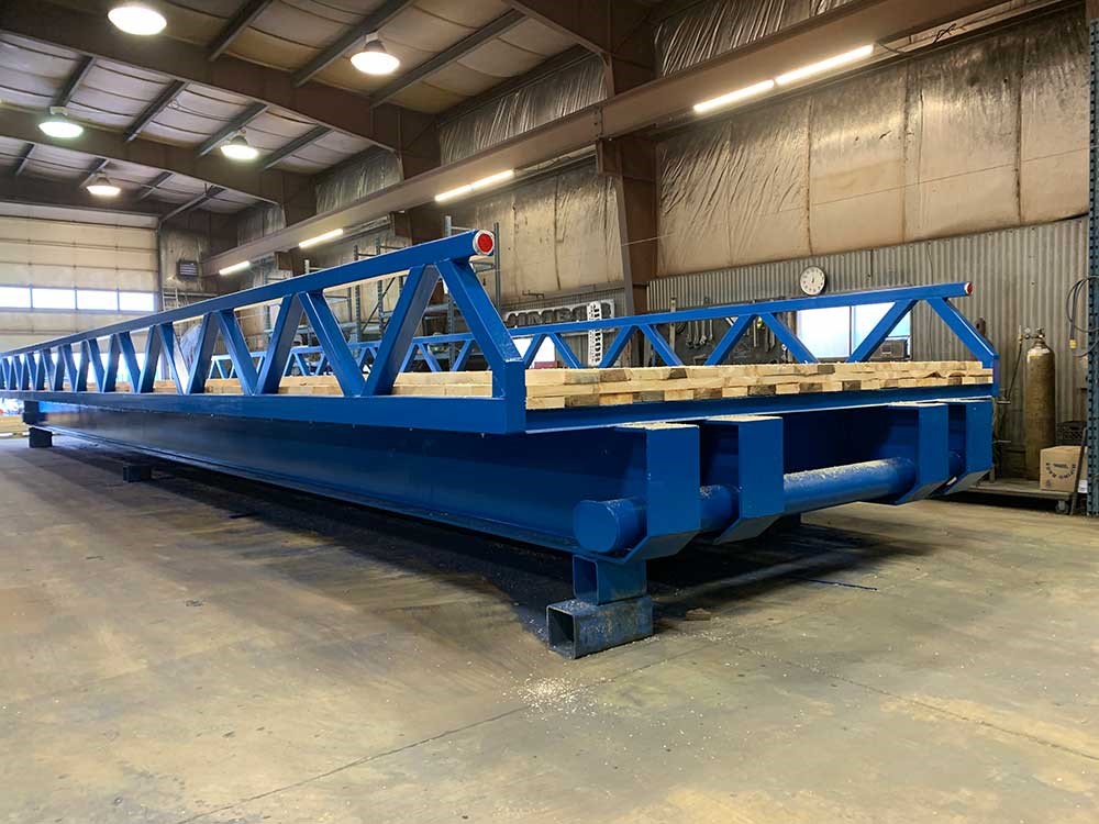 Pont de 80 tonnes de 14 pieds de large x 60 pieds de long