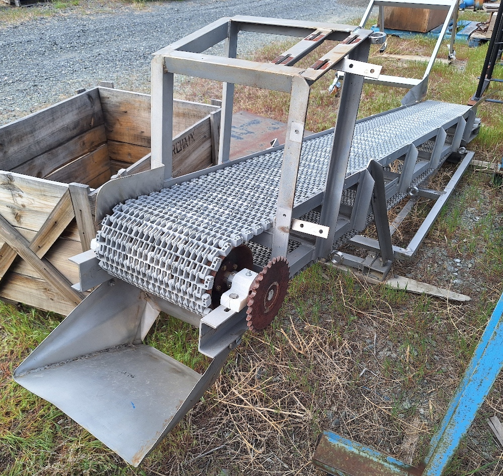 12in Wide x 116in Long Poly Mesh Conveyor