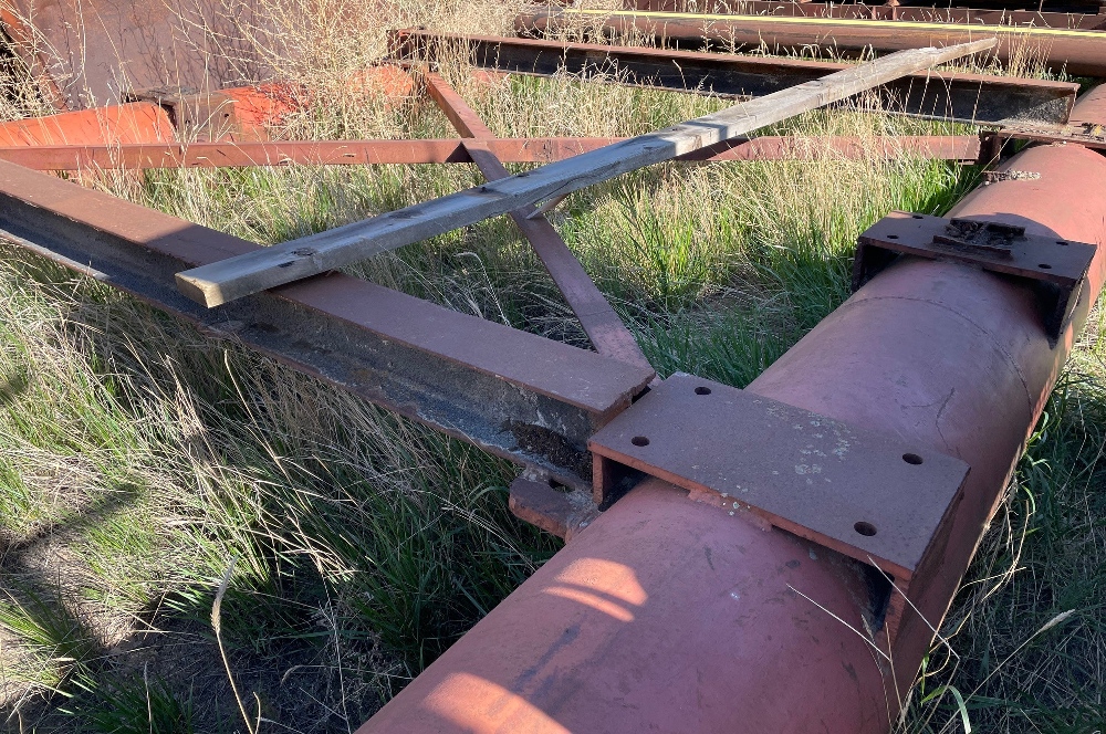12ft Wide x 34ft Long Heavy Pipe Skid