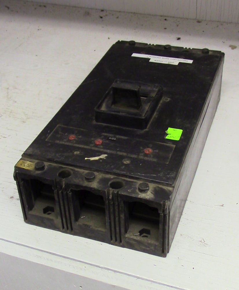 Westinghouse 3 Pole 600 Amp MA Breaker