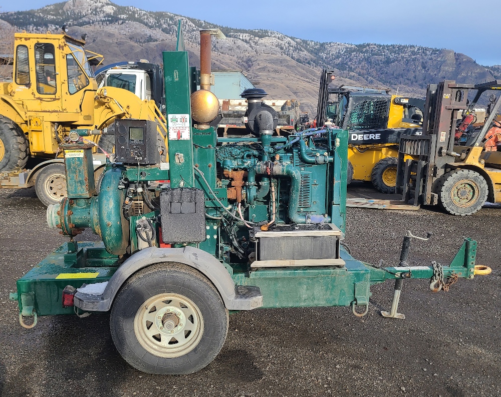 Cornell 6in Portable Diesel Drive Pump