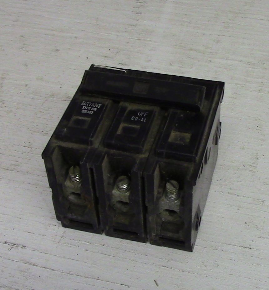 Disjoncteur enfichable Westinghouse, 3 pôles, 30 A