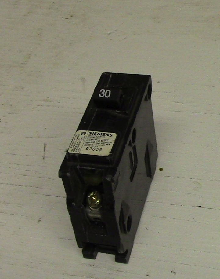 Interruptor Siemens de 1 polo 30 amp