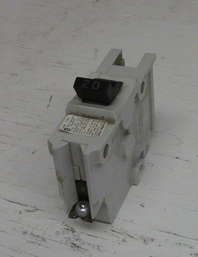 Federal Pioneer 1 Pole 20 Amp Type NB Bolt-on Breaker