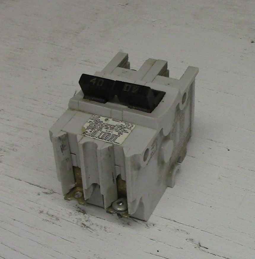 Federal Pioneer 2 Pole 40 Amp Type NB Bolt-on Breaker