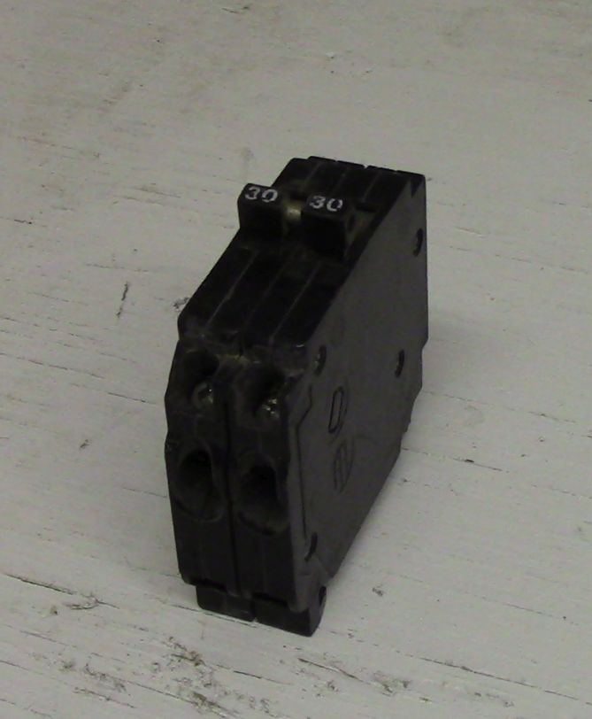 Disjoncteur enfichable ITE (Blueline), 2 pôles, 30 A
