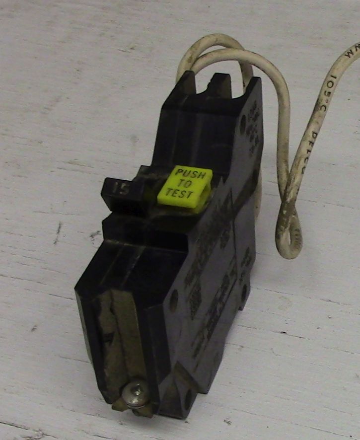 Federal Pioneer 1 Pole 15 Amp GFCI Type NB Bolt-on Breaker